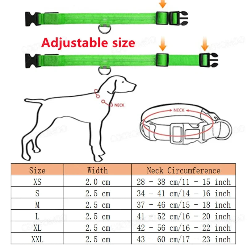 Furry™ - LED Reflective Dog Collar