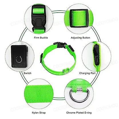 Furry™ - LED Reflective Dog Collar